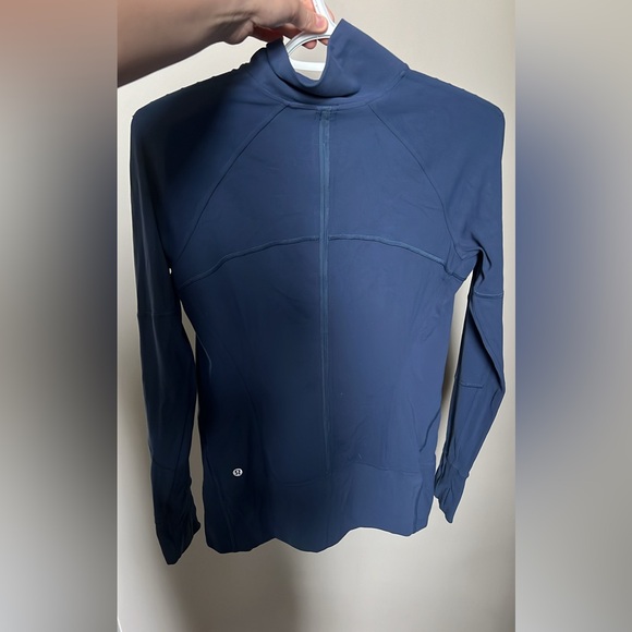 Navy Blue Define Jacket - Picture 3 of 3